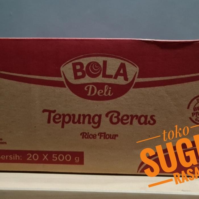 

New Bola Deli Tepung Beras dus (20 500gr) Ready