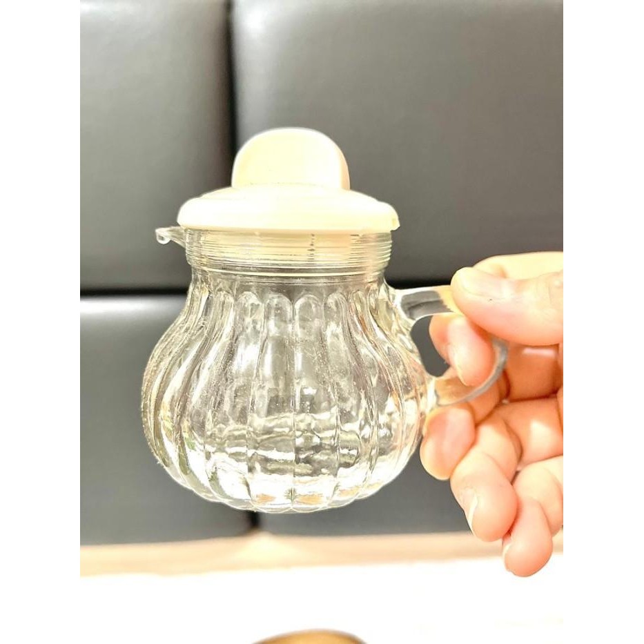 (Allthebest) botol kecap cuka kaca Kedaung 150ml / Tempat Cuka Kecap Minyak Mini