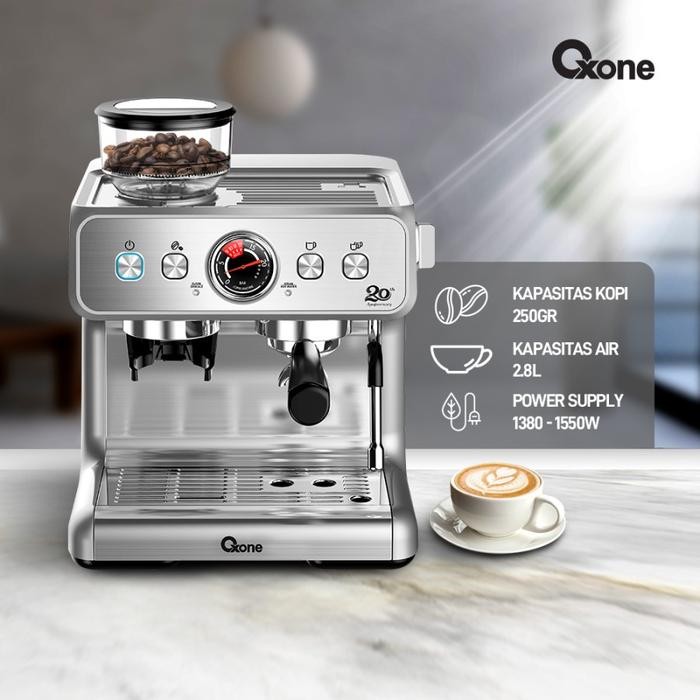 Oxone Ox215 Coffee Maker Espresso Machine Mesin Kopi Profesional