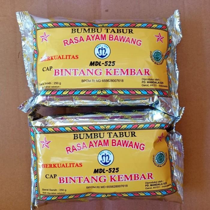 

(Allthebest) Bumbu Tabur Ayam Bawang Cap Bintang Kembar 250 gr
