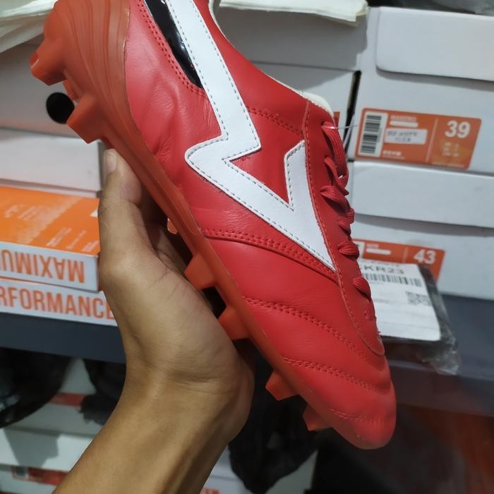 SEPATU SEPAKBOLA K-LEA SEVSPO MAESTRO ALPHA 0.2 RED WHITE