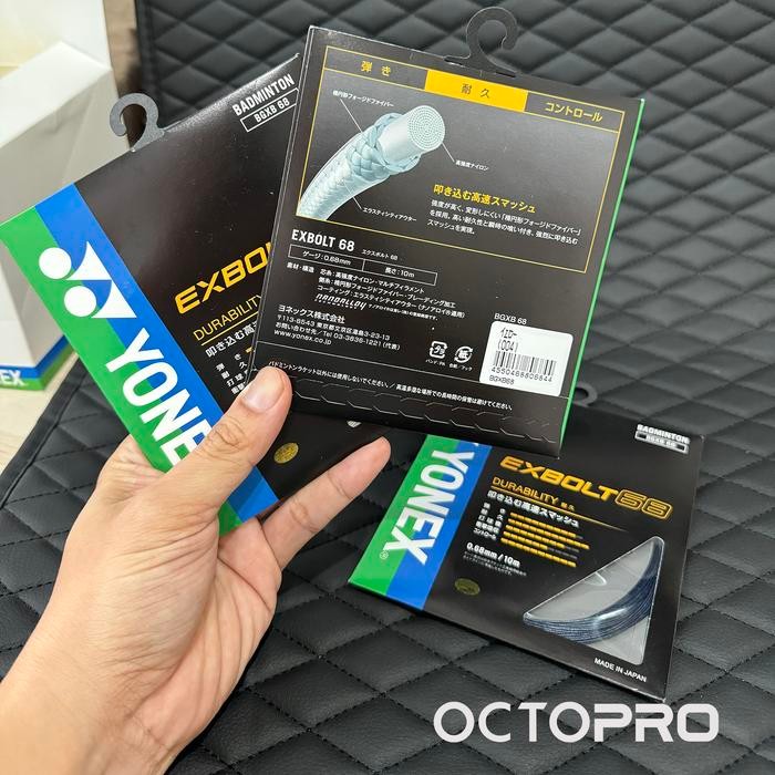 Terbaru Senar Raket Badminton Yonex String Exbolt 68 Original Jepang