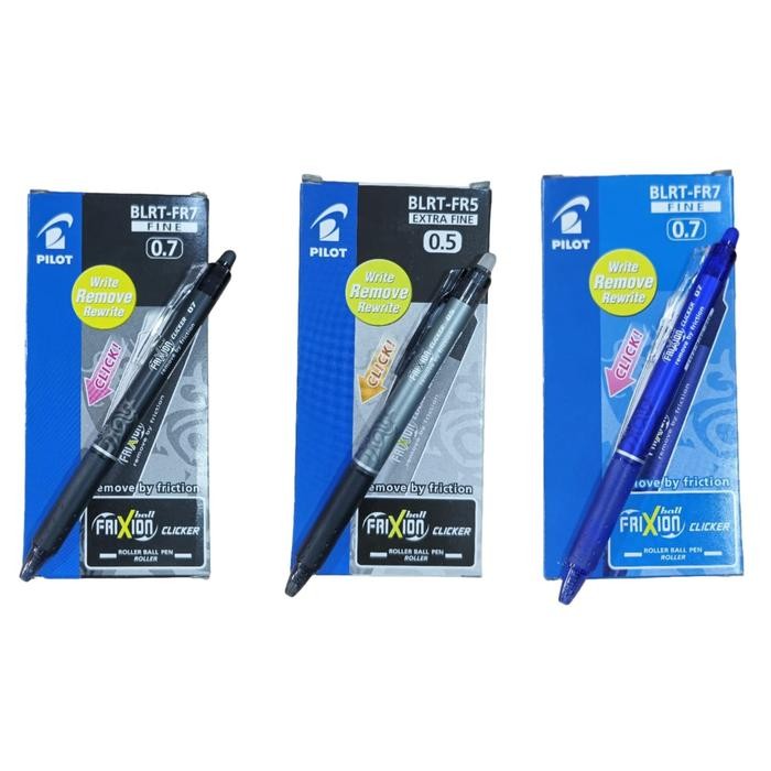 

ID PULPEN PEN FRIXION PILOT 0.7 HITAM BIRU ( BISA DIHAPUS )