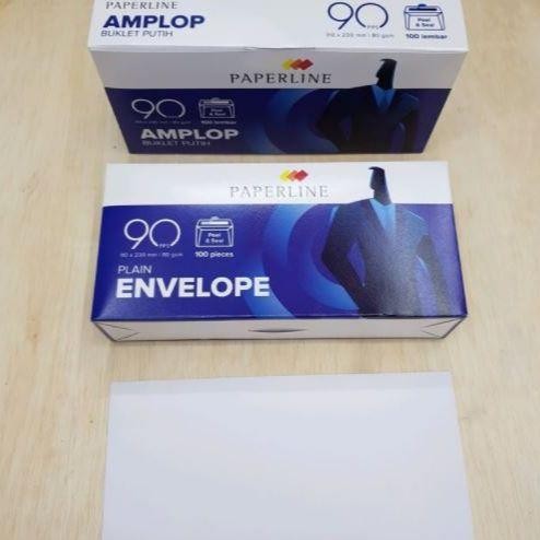 

ID AMPLOP PAPERLINE 90 PPS PER PAK / BOX / DUS (100 LEMBAR)