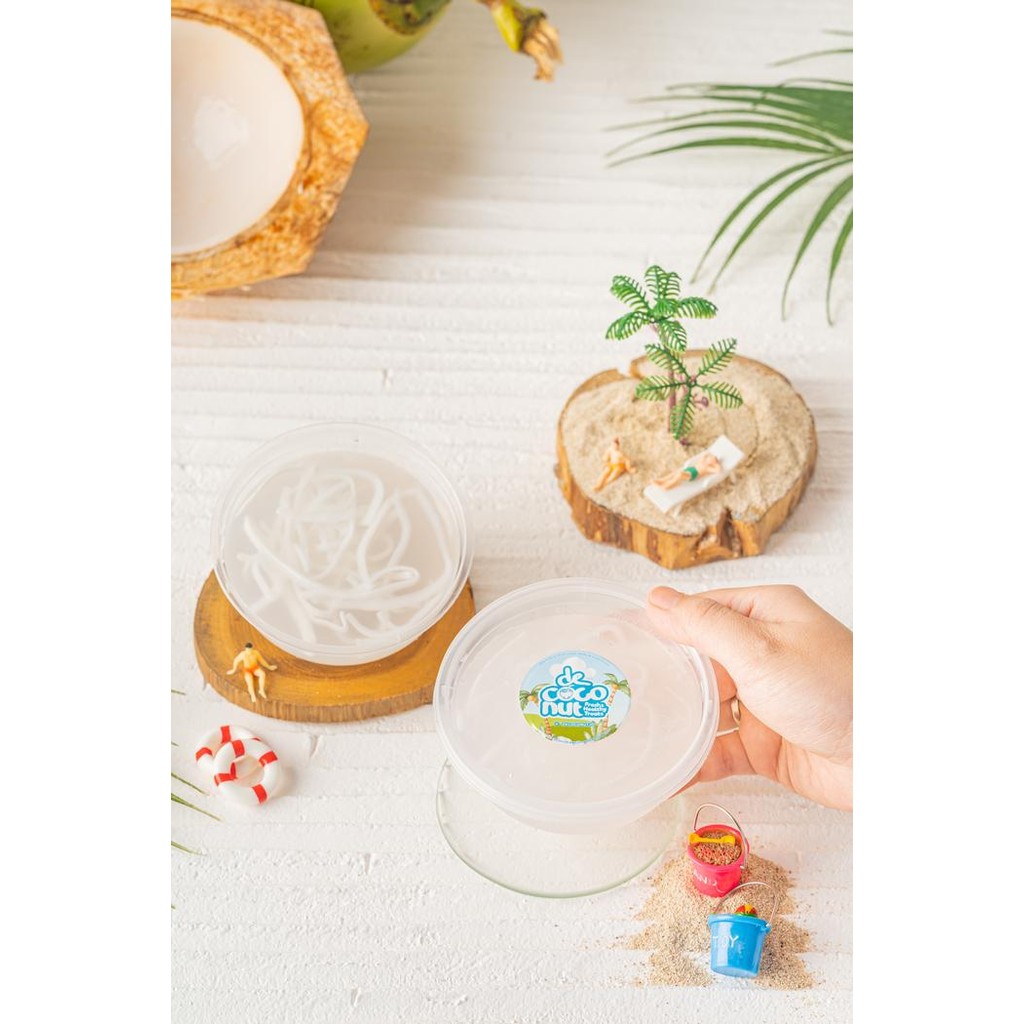 

COCONUT PUDDING 100% AIR KELAPA MURNI TANPA PENGAWET,DESERT SEHAT&ENAK