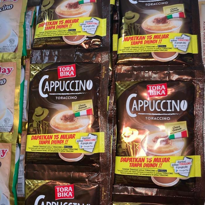 

TORABIKA CAPPUCINO 1 RENCENG ISI 10 SACHET