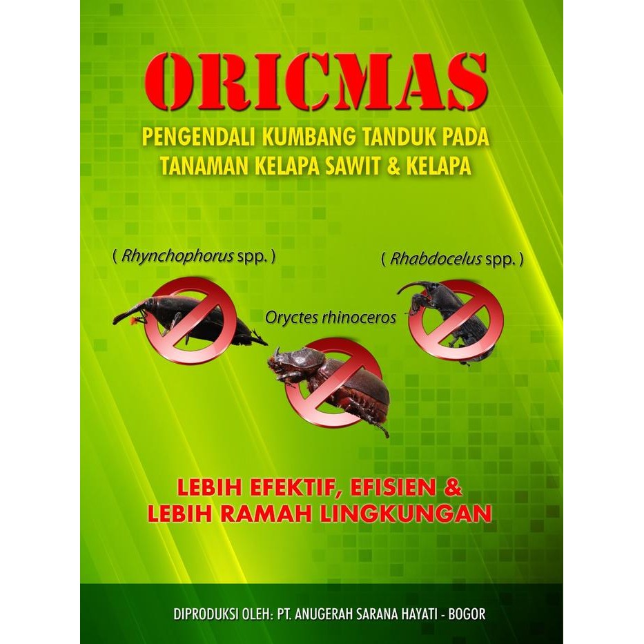 Original Oricmas Pengendali Hama Kumbang Tanduk Kelapa & Sawit
