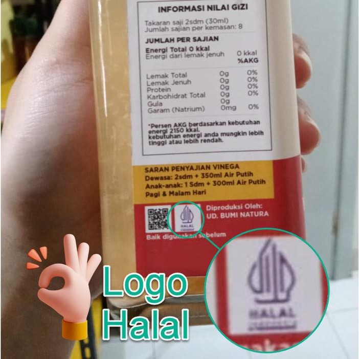 

FINEGA 250 ML (BOTOL KACA) VINEGA CUKA APEL / NANAS / LEMON