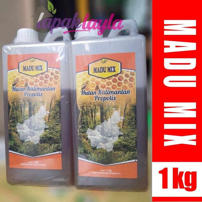 MADU HUTAN KALIMANTAN "MADU MIX" PLUS PROPOLIS 1 KG