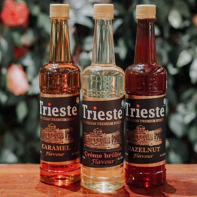 

TRIESTE SYRUP (PILIHAN VARIANT TERTERA DI KETERANGAN PRODUK)