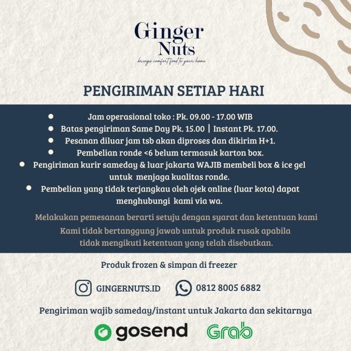 

FROZEN RONDE KACANG/RONDE JAHE KACANG/GULA MERAH/CEMILAN SEHAT