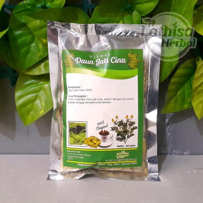 

[PAKET HEMAT] 6 PCS TEH HIJAU JATI CINA HIKMAH 40GR ORGANIK ALAMI