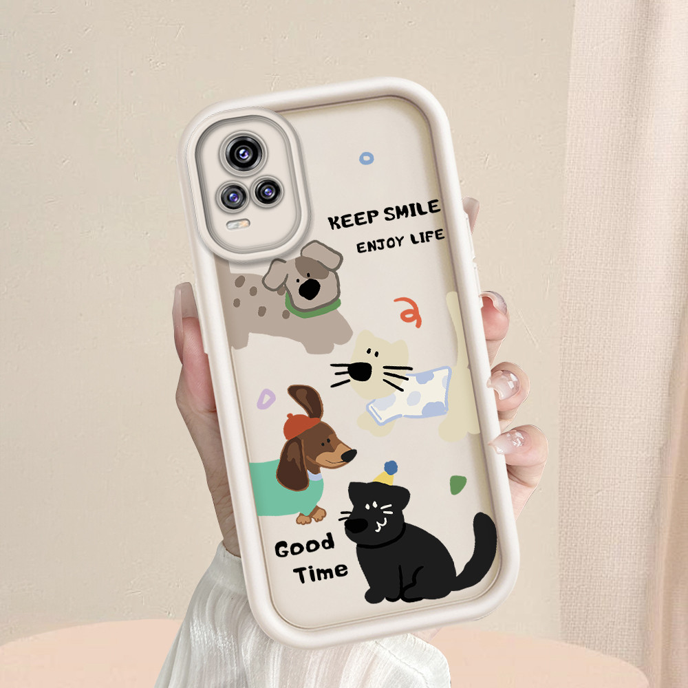 Casing Hp Untuk VIVO V20 2021 Softcase Kondom Hp Mode Case Kesing Casing D097-1 S2-1930