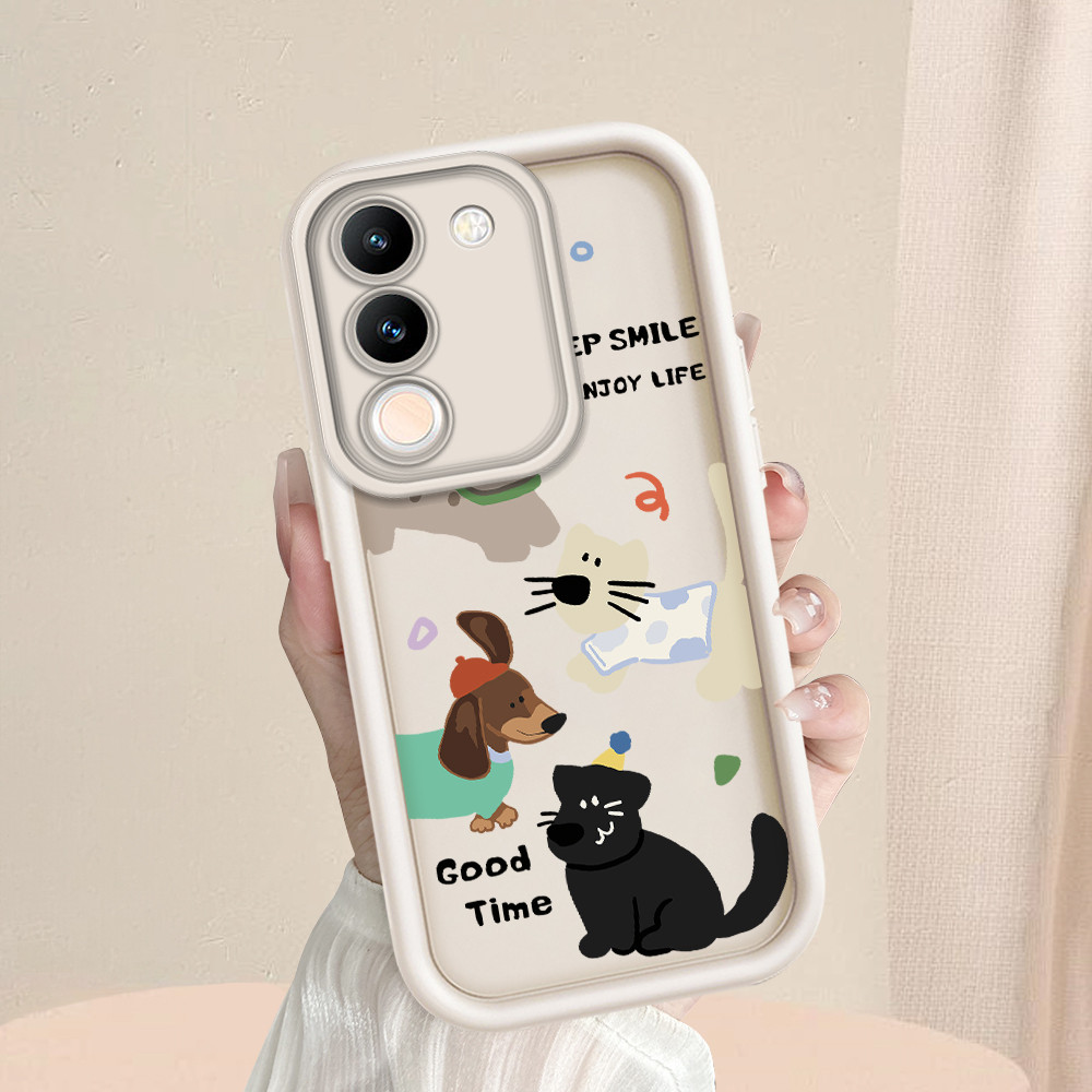 Casing Hp Untuk VIVO V29E 5G Softcase Kondom Hp Mode Case Kesing Casing D097-1 S2-1930