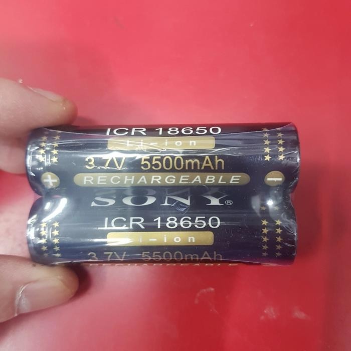 Saramonic - Baterai Sony Icr-18650 3.7V 5500Mah Sepasang