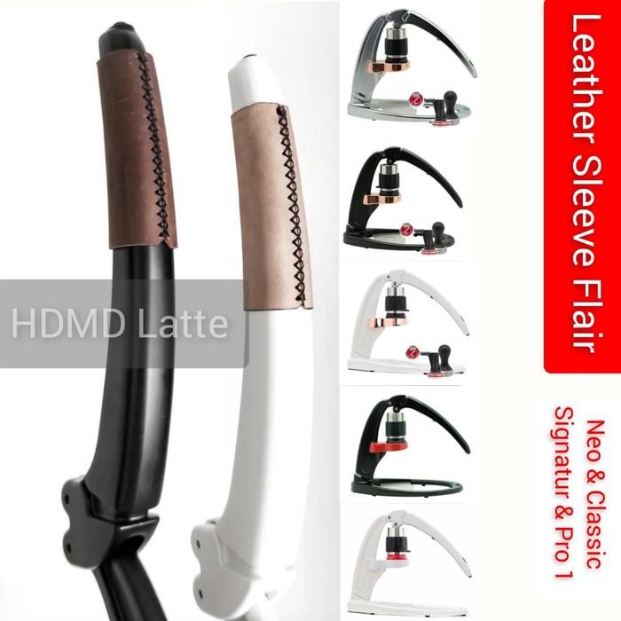 Custom Leather Arm Handle Flair Espresso Neo - Classic - Signature -Gratisongkir