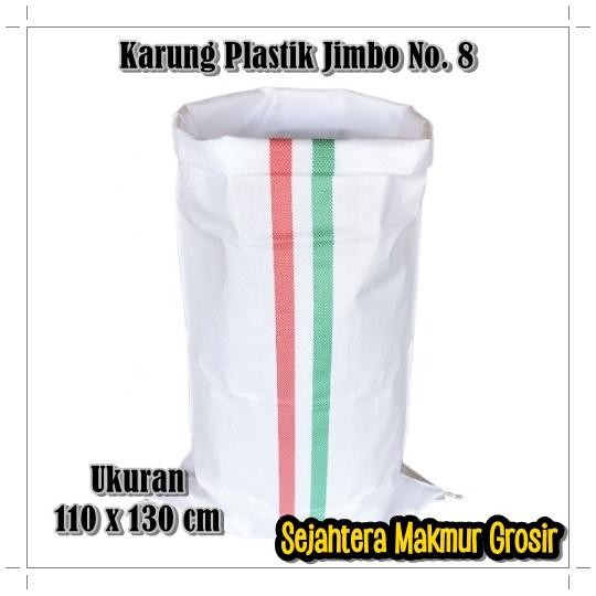 

Karung Plastik Packing Putih Tebal Jumbo 150kg Jimbo No 8 110 x 130 cm MINIMAL ORDER 5