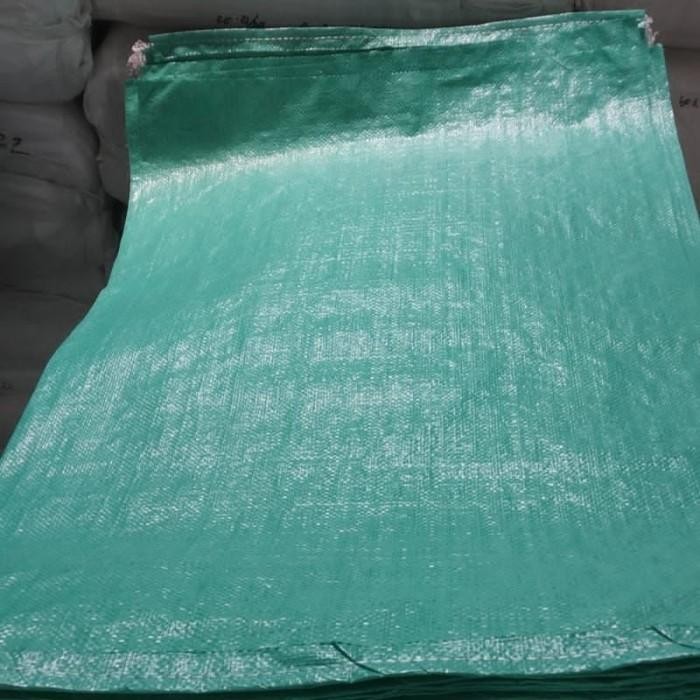 

karung ukuran 60x100 hijau baru tebal D650 MINIMAL ORDER 5