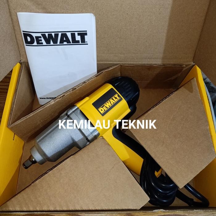 Berkualitas Mesin Electric Impact Wrench Dewalt Dw293 1/2" Hog Ring Dw 293