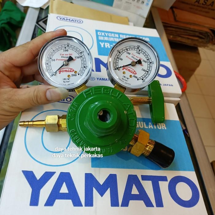 Yamato regulator oxygen standar YR-70 - regulator gas oksigen original