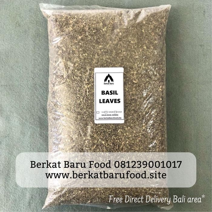 

Dried Basil Leaves 1 kg / Dry Basil Leaf 1kg / Daun Basil Kering 1kg