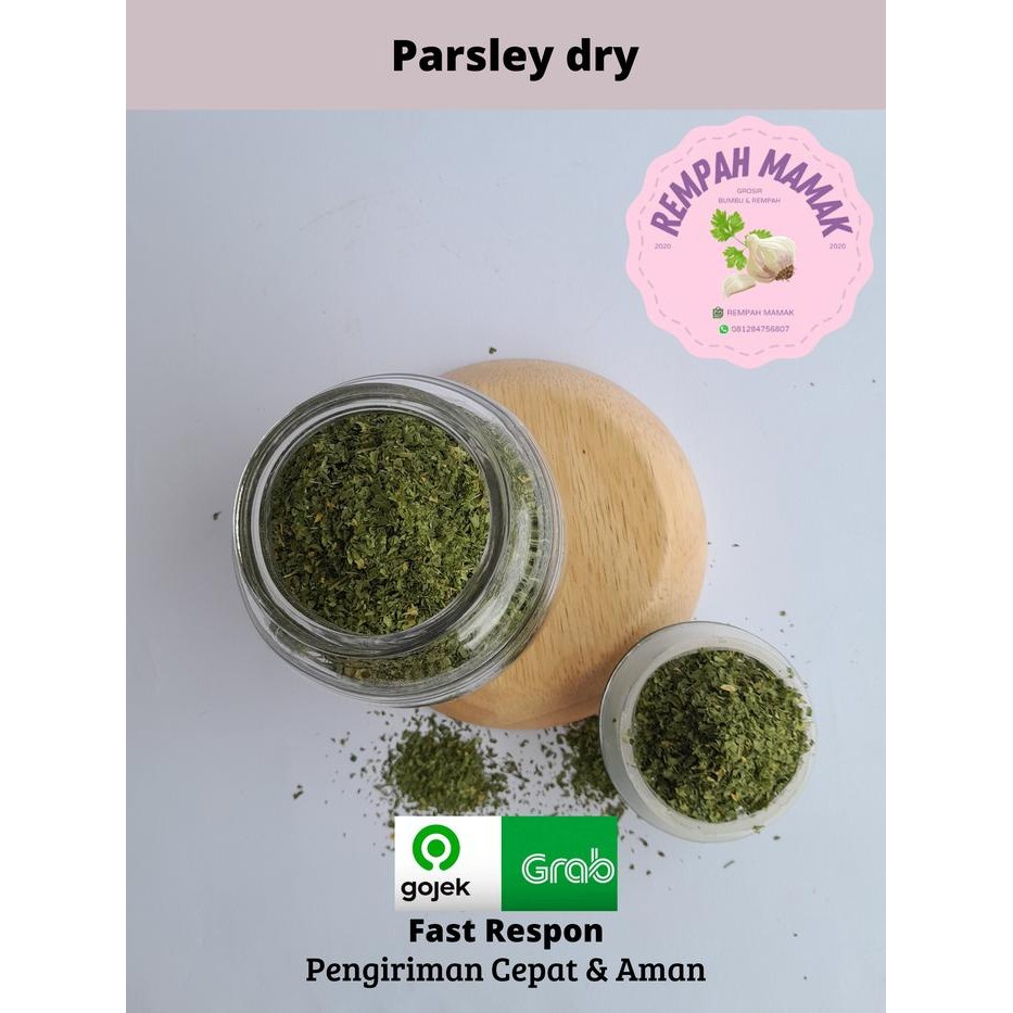 

Parsley Dry / Daun Parsley Kering 500 Gram