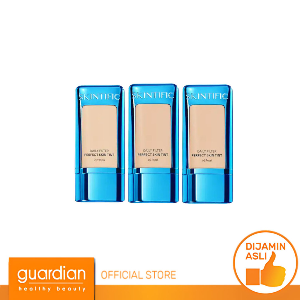 Skintific Perfect Coverage Blurring Skin Tint - Make Up Matte Skin Tinted Foundation 28Gr