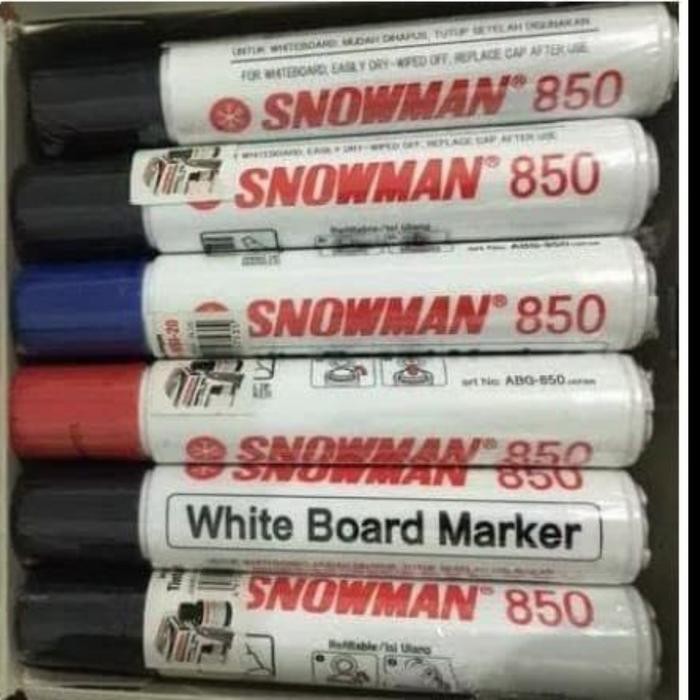 

ID SPIDOL JUMBO WHITE BOARD 850 SNOWMAN (BISA DIHAPUS )