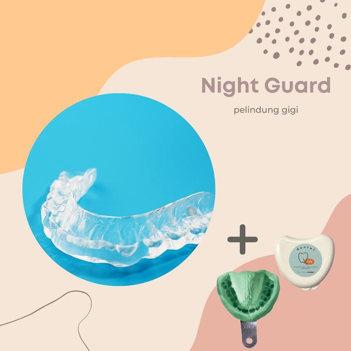 

ID NIGHT GUARD (PAKET) - SOFT 1.5 MM (FOR LIGHT-MEDIUM TEETH GRINDER)