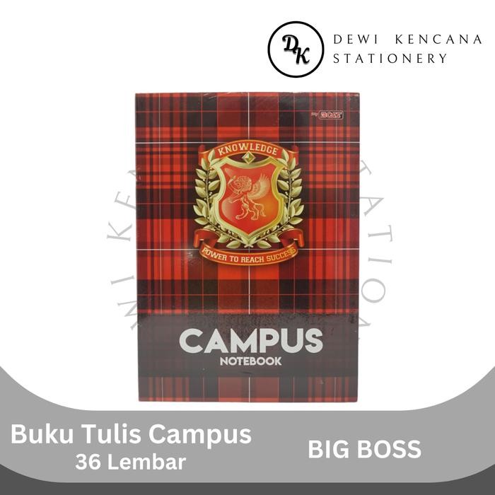 

ID BUKU TULIS CAMPUS BIG BOSS 36 LEMBAR 1 PAK ISI 10 BUKU ST044