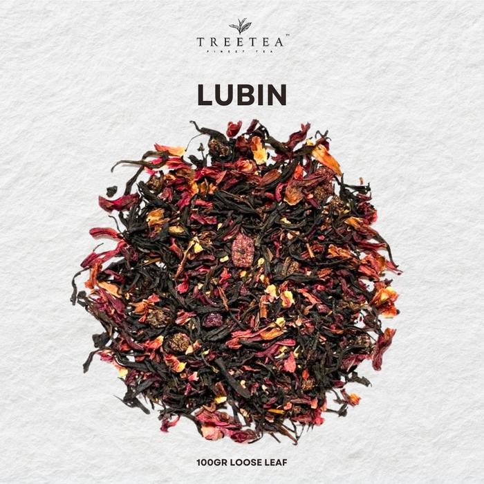 

Lubin - TreeTea Tea Blend Blackcurrant Flavour 100 gram