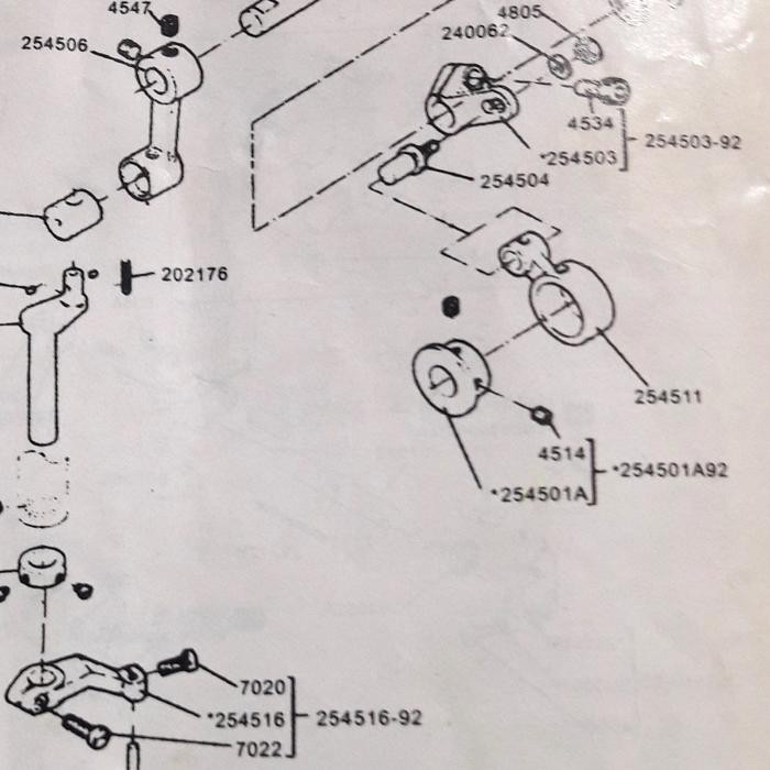 254511 ANGKA 8 ZIGZAG MESIN KAMKUT/OVERDECK W500
