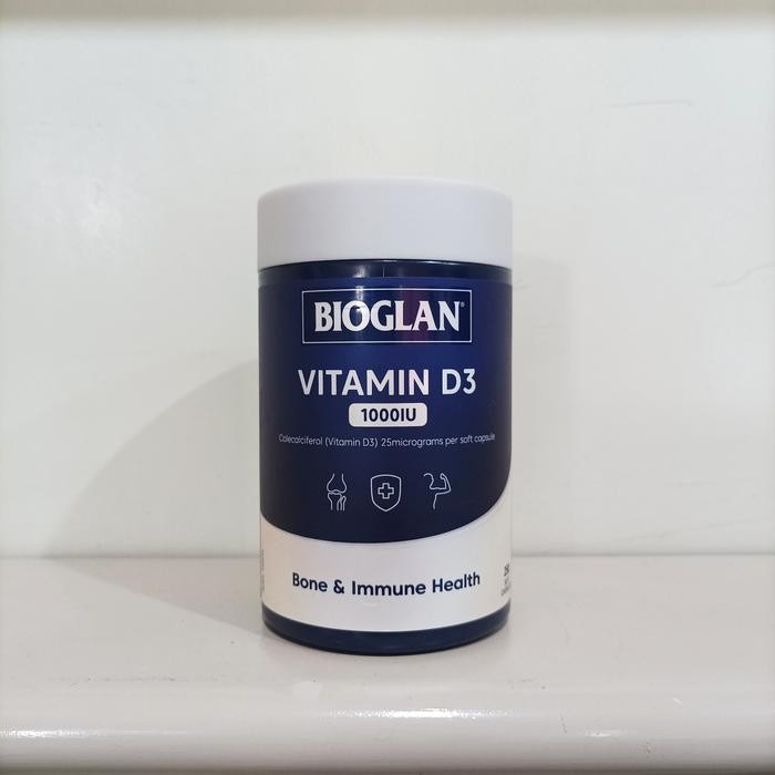

Bioglan Vitamin D3 1000 Iu 250 Capsules