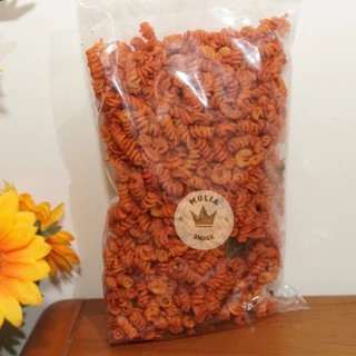 

Makaroni SPIRAL pedas DaunJeruk 500 gram