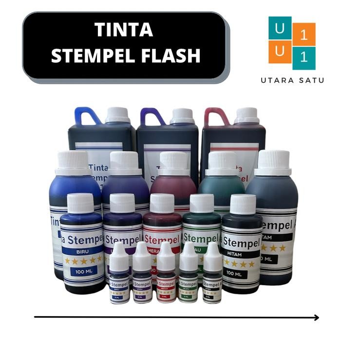 

Tinta Stempel Flash Warna Emas 1 Liter