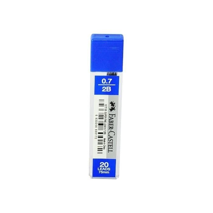 

New Isi / Refill Lead Pensil Mekanik 2B Faber Castell 0,7