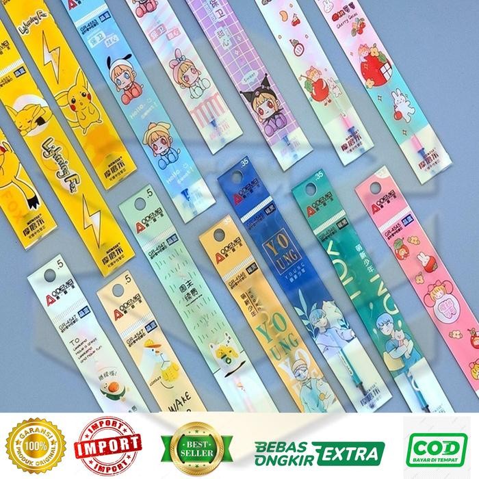 

New Refill Erasabel Pen - Isi Ulang Tinta Pulpen yang Bisa Dihapus