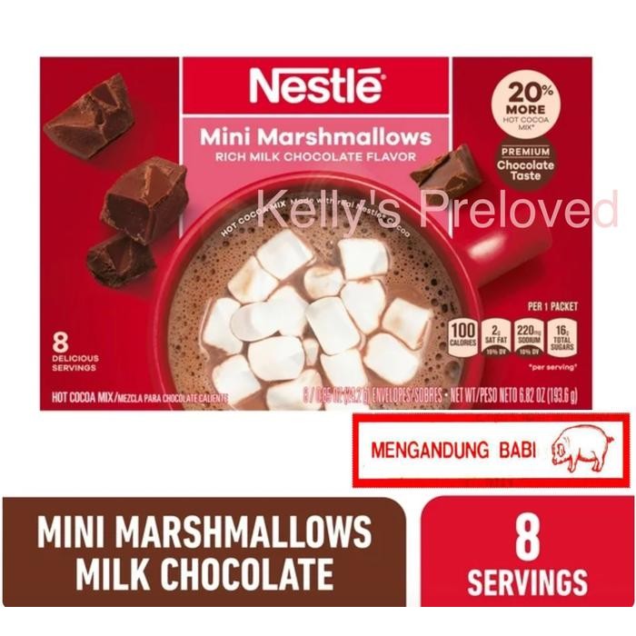 

Neww NESTLE RICH MILK CHOCOLATE WITH MINI MARSHMALLOW HOT COCOA MIX USA Terlaris