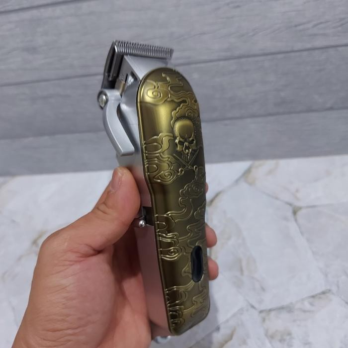Hair Clipper Kemei Original Alat Cukur Rambut Charge Kemei 227