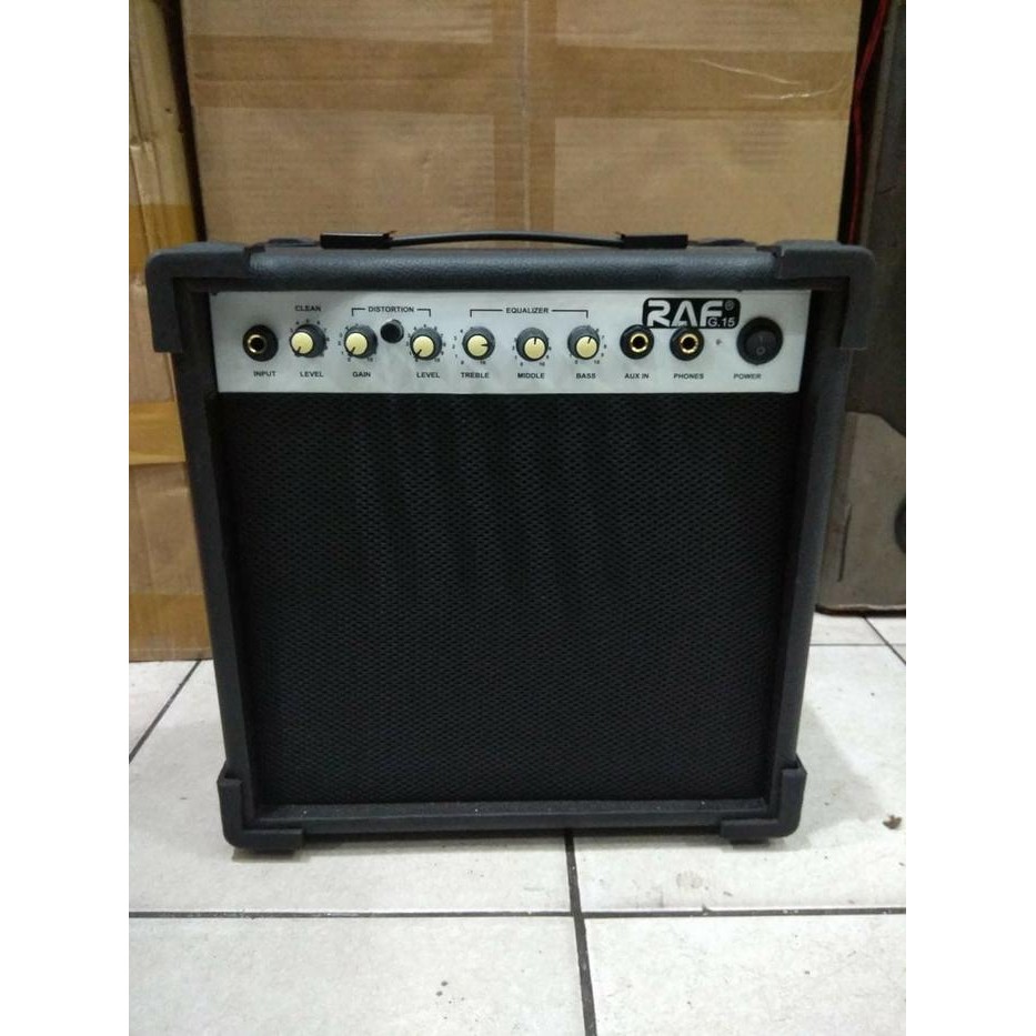 Baru Raf Ampli Gitar Bass 8 Inch Overdrive Jakarta