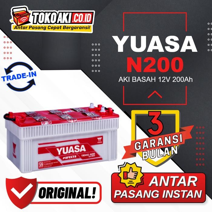 Yuasa Pafecta N200 - 200Ah