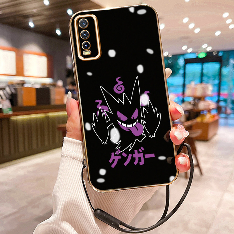 Casing Hp Untuk VIVO Y20 Y20s Y20i Y12A Y20S M Y20S D Y20S G Y11s Y30G Case Casing pola Iblis Kesing