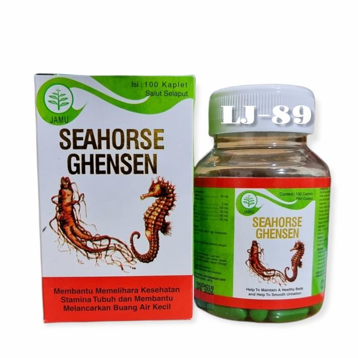 Diskon Suplemen Seahorse Ghenshen Herbal Sehat Ginjal