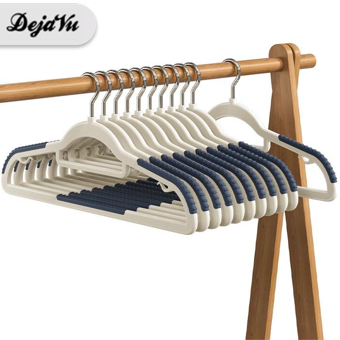 Informa Houseware - Dejavu Gantungan Baju Plastik Anti Karat Hanger Lemari Elastis Hsb702