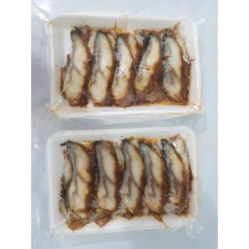 

Promo Unagi Kabayaki Slice 8g x 20pc,Unagi Kabayaki Slice Ikan Belut Panggang Jepang 8g x 20pcs