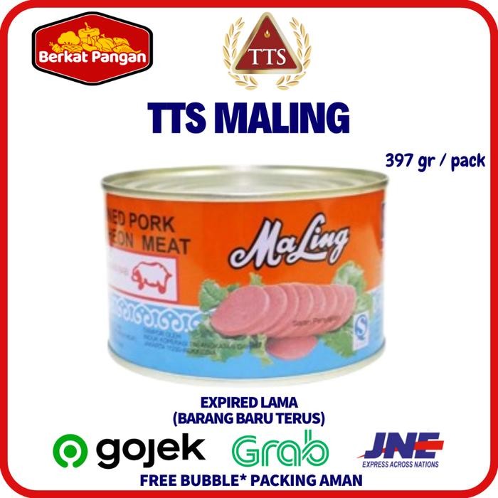 

Promo Maling Pork Luncheon Meat Ham Daging Babi TTS 397gr Non Halal