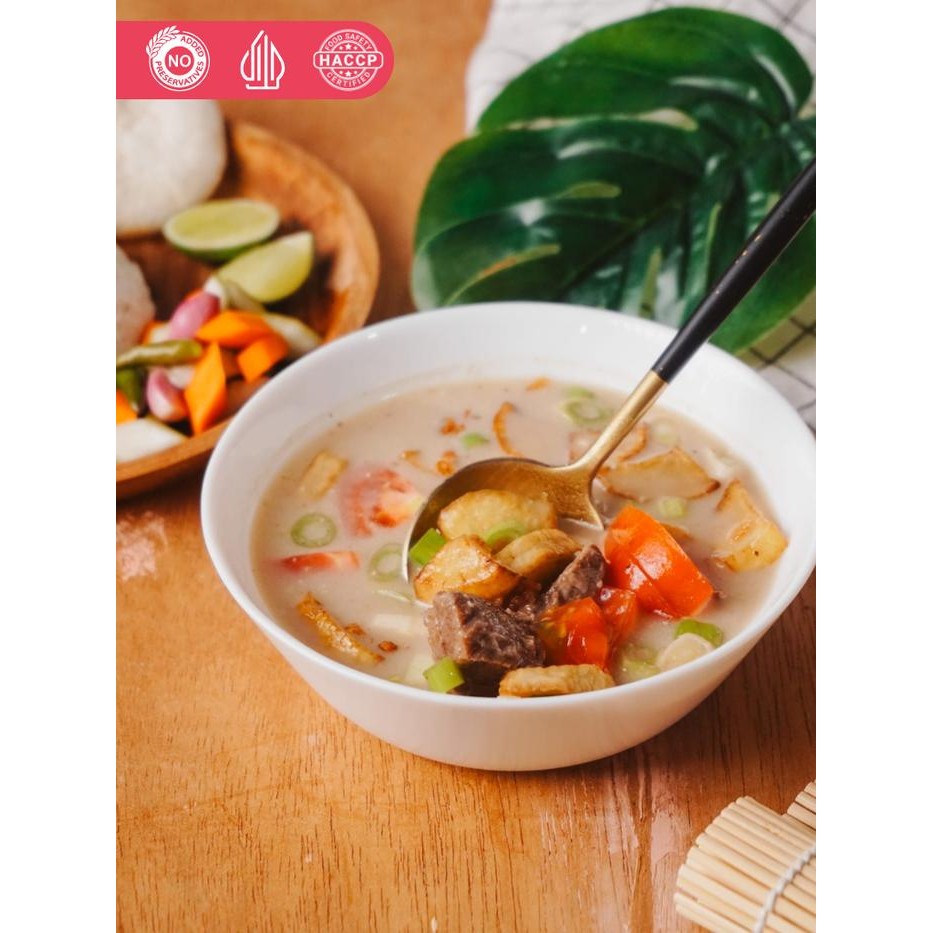 

Baru Grab GoSend Instant Soto Betawi with Rice MISOL