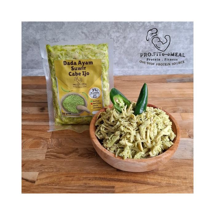 

Baru Profitmeal Dada Ayam Suwir Cabe Ijo 120gr - Siap Makan