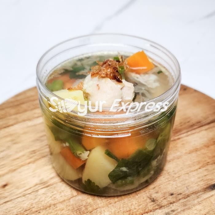 

Baru KIRIM INSTANT Frozen Menu Anak Sup Ayam Berkaldu NON MSG 250gr