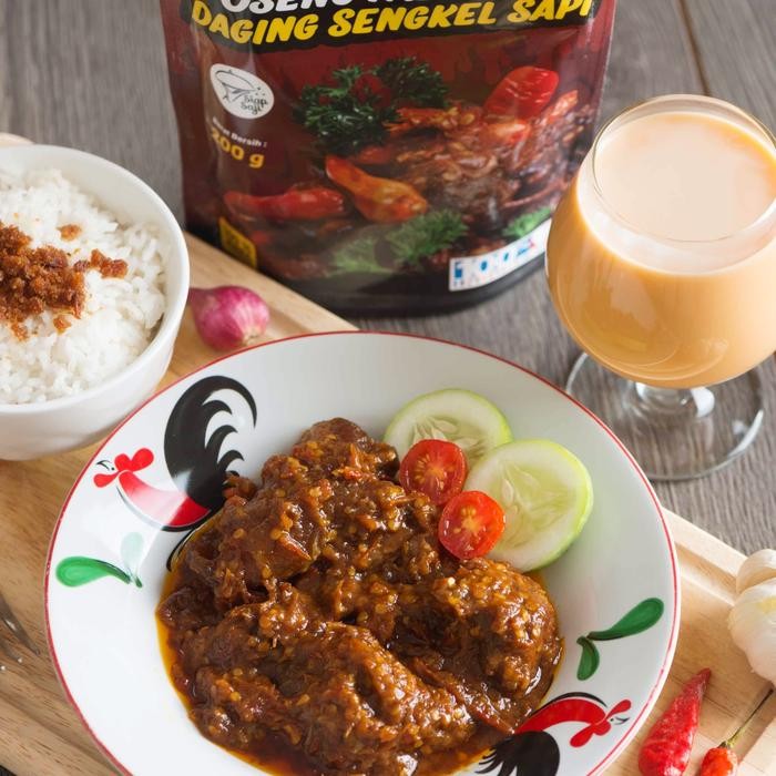 

Baru Oseng Mercon Daging Sengkel Sapi Level 1 200gr
